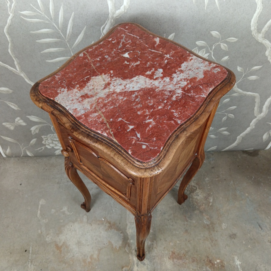 French Bed Side Cabinet Nightstand Bedside Table(19).jpg